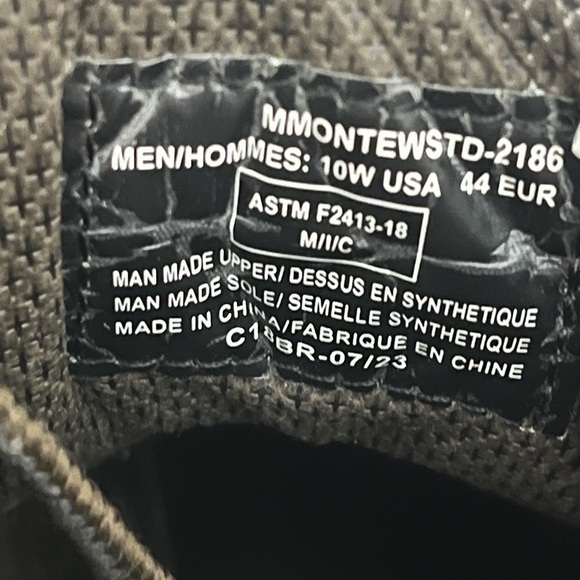 Lugz High Top Safety Steel Toe Boots Sz 10W - Picture 11 of 11